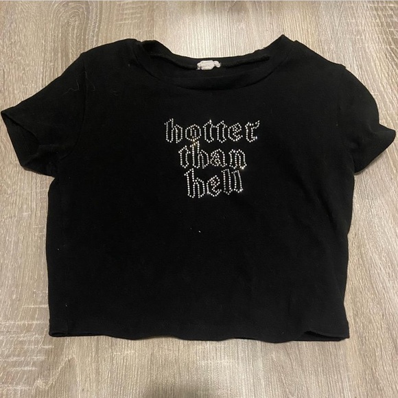 garage hotter than hell baby tee - Picture 1 of 1